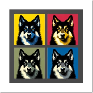 Norwegian Elkhound Pop Art - Dog Lovers Posters and Art